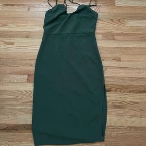 Abercrombie Strappy Halter Midi Dress
